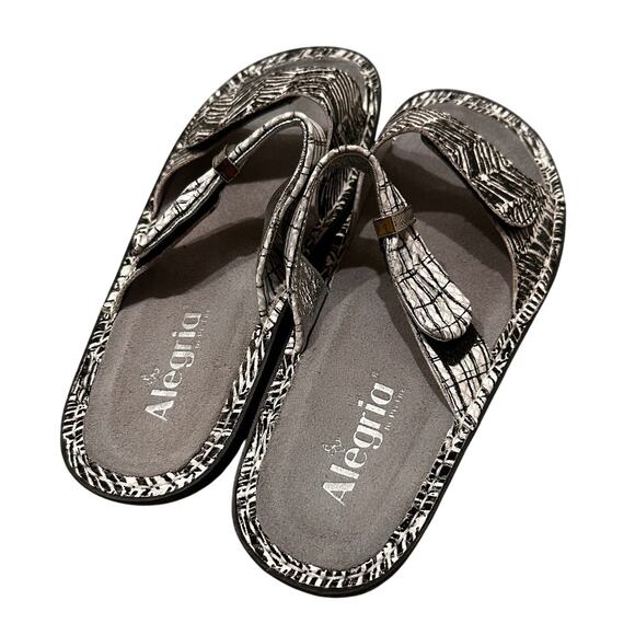 New! Alegria by PG Lite Karmen Unity Comfort Adjustable Slide Sandals 8.5 US - Picture 8 of 10